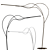 Elegant Vibrato Floor Lamp 3D model small image 1