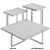 Elegant Fendi Infinity Coffee Table 3D model small image 5