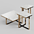 Elegant Fendi Infinity Coffee Table 3D model small image 7