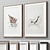 Multiframe Picture Frames Set 3D model small image 2