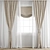 Home Decor Curtain Bundle 3D model small image 6