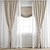 Home Decor Curtain Bundle 3D model small image 7