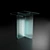 Sleek Glass Tables - 2 Models 3D model small image 3