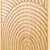 Wooden Relief Spiral Wall Decor 3D model small image 4