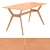 Versatile Folding Table Narvik by R-Home 3D model small image 4