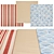 Stylish Square Rugs in 3 Sizes 3D model small image 1