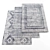 High-Resolution Rugs: 5-Piece Random Set 3D model small image 1