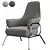 ComfortMax Hai Lounge Chair 3D model small image 2