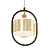 Contemporary Polygon Design Lamp 3D model small image 1