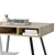 Sleek Modern Desk 01 3D model small image 2