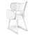 Polus 007: Stylish Oak Dining Chair 3D model small image 5