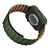 Sleek Apple Watch Series 7: 45mm Green Aluminum & Leather Link 3D model small image 5