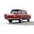 Vintage Soviet Moskvich 412 3D model small image 2