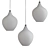 Elegant Victoria LED Pendant Light 3D model small image 2