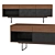 Modern Minimalist Treku Aura Credenza 3D model small image 1