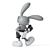 V-Ray Render Rabbit: 46580 Polys 3D model small image 2