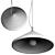 Concrete Ren Ceiling Light 3D model small image 5