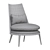 Elegant Aurora Cantori Chair 3D model small image 2