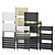 Luxury Milan Heated Towel Rail 3D model small image 2