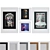 Title: Modern Sculpture Head Picture Frame Set 3D model small image 1