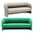 Elegant Ambra Sofa for Luxurious Living 3D model small image 2