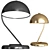 Elegant Desk Lamp: Jean Perzel 2013 3D model small image 5