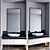 Modern 55cm Bathroom Vanity 3D model small image 1