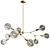 Scandi Sphere Chandelier: LEGYI 3D model small image 1