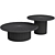 Sleek Black Coffee Table: Reimond 3D model small image 2