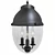 Elegant Three Light Pendant - Illuminate Your Space 3D model small image 1