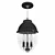 Elegant Three Light Pendant - Illuminate Your Space 3D model small image 3