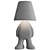 Golden Brothers Table Lamp: Elegant Illumination 3D model small image 3