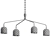 Space Copenhagen Howard Chandelier 3D model small image 3