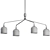 Space Copenhagen Howard Chandelier 3D model small image 4