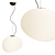 Modern White Gregg Pendant Light 3D model small image 1