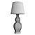 Elegant Bungalow Delft Table Lamp 3D model small image 2
