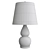 Elegant Emilia Table Lamp: Bungalow 5 3D model small image 2