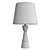 Elegant Caldarra Table Lamp Duo 3D model small image 2