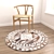 Versatile Rug Set: 8 Designs 3D model small image 3