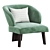Minotti Large Armchair - Stylish & Comfortable 3D model small image 8