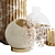 Stylish Decor Set: Vase, Candle Holders, Light Holder 3D model small image 3