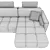 O'PRIME Modular Sofa Klaus 3D model small image 4