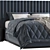 Luxury Peyton Beds: Modern, Stylish, and Comfortable 3D model small image 4