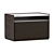 Sleek 5050 Molteni Nightstand 3D model small image 1