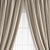 Title: Polygonal Curtain Model 3D model small image 4