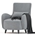 Modern Svante Chair 3D model small image 1