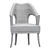 Elegant Dining Chair No.20 3D model small image 2