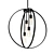 Elegant Newport Four Light Chandelier 3D model small image 1