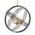 Concentric Elegance: Elk Lighting Chandelier 3D model small image 1