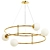 Elegant Balance Pendant Light 3D model small image 2